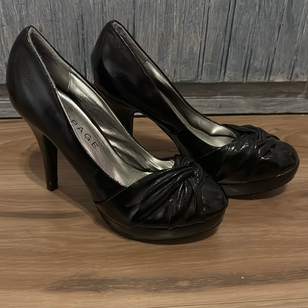 Size 7 Rampage Black Heels